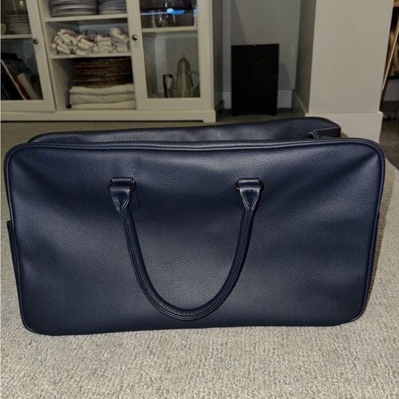 ralph lauren polo Navy duffle bag Brand New gym bag w straps! Crossbody laptop - Picture 2 of 14